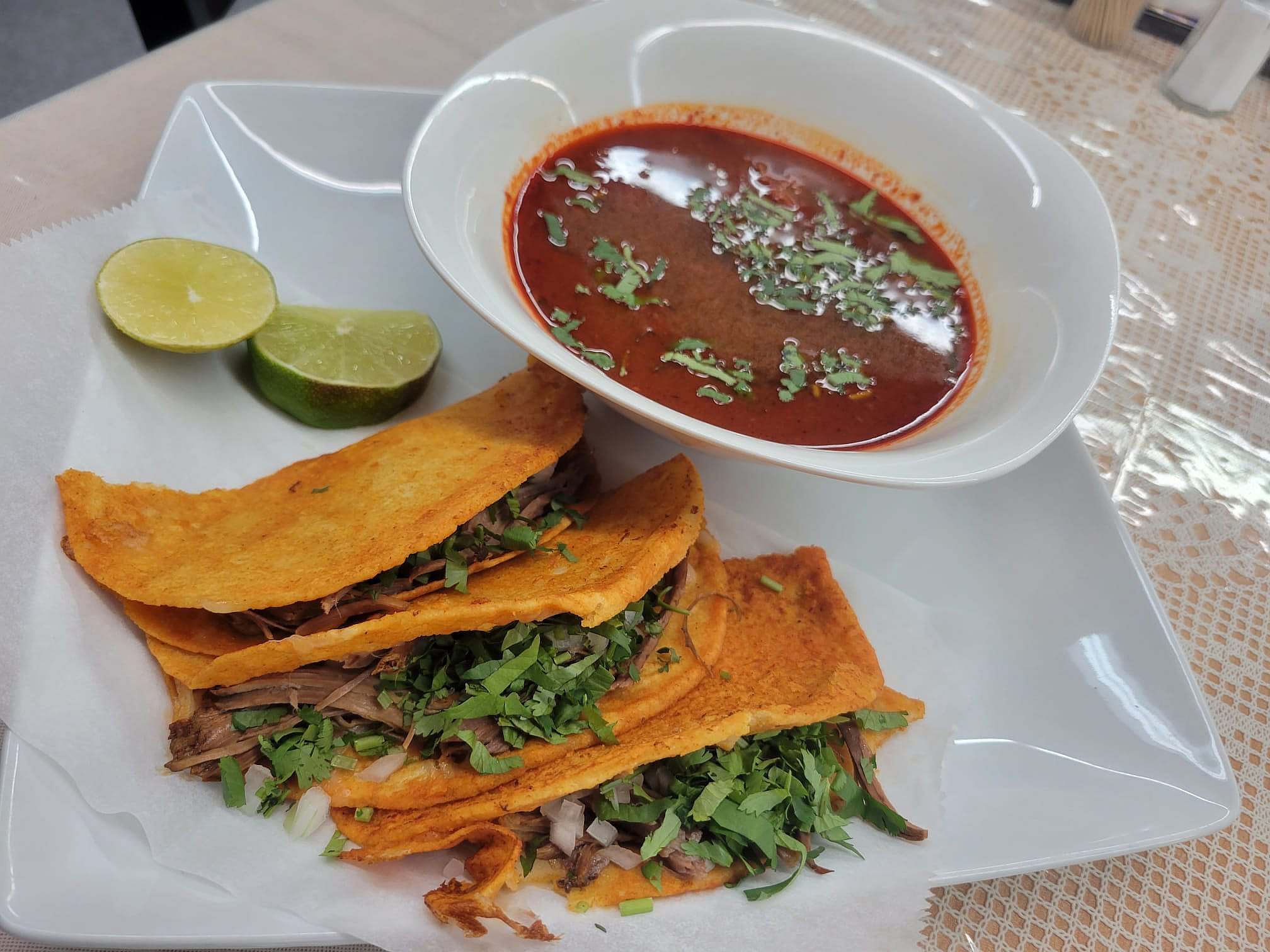 Birria Tacos.